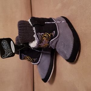3-6 month Cowboy Kickers Slippers